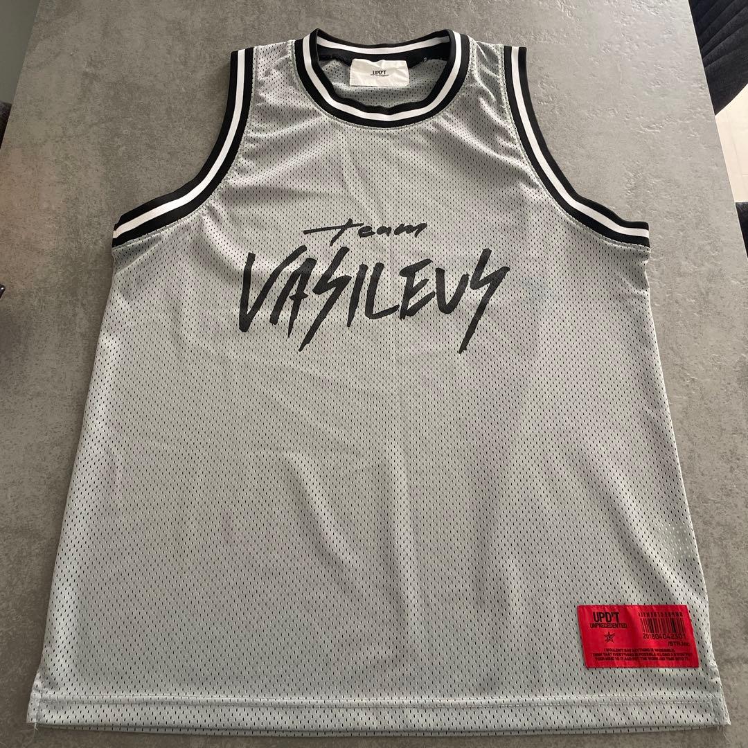 【SALE】team VASILEUS Mesh Tank top Gray