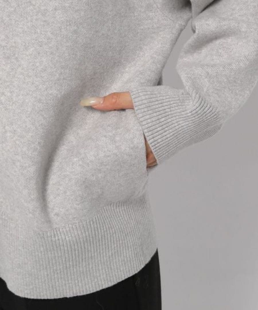 【美品】BABYLONE バビロン ロゴニットカーディガン
