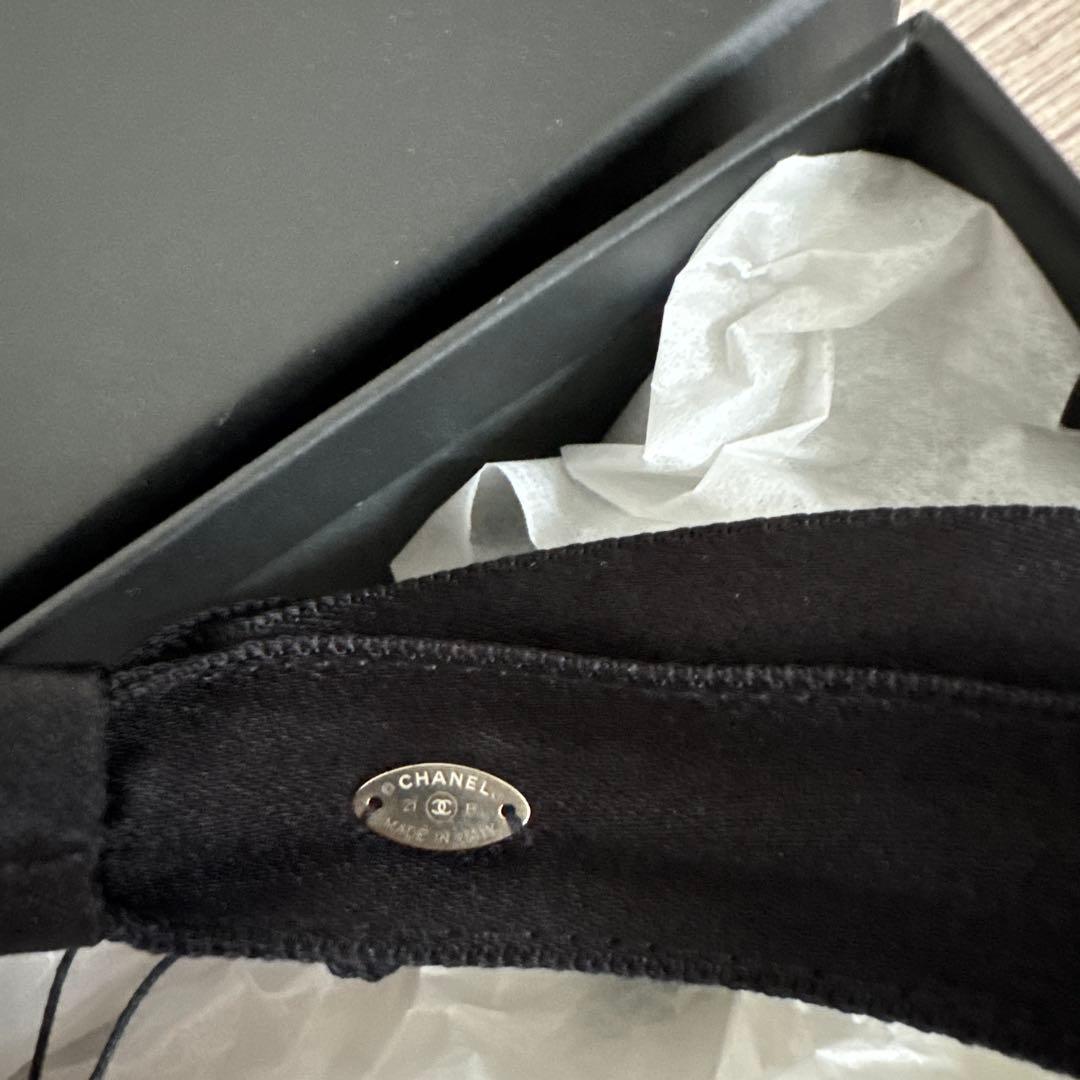 シャネルCHANEL シルクリボンカチューシャ新品未使用