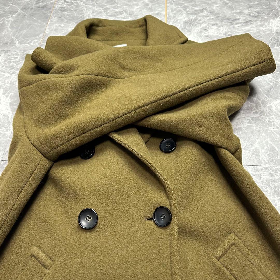 定価約6万♡着丈123 シティショップ　ロングチェスターコート　カーキ　マキシ丈