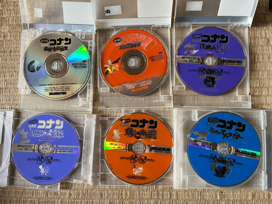 劇場版名探偵コナン　DVD 6巻セット