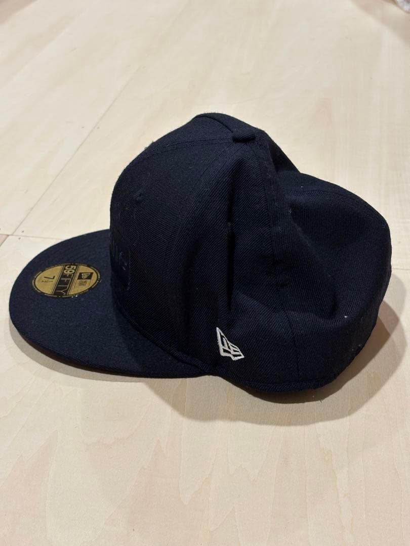 supreme ボックスロゴ　キャップ　ブラック　7 1/2サイズ