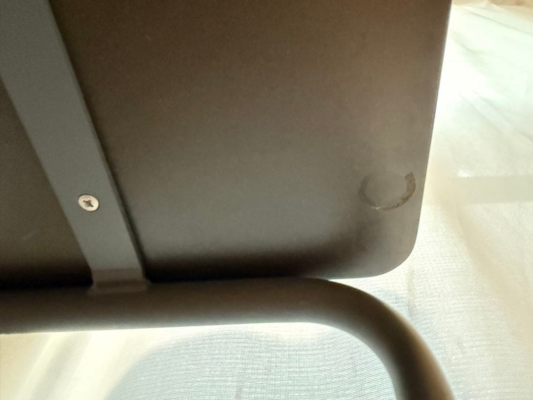 A*a様 THONET 無印良品　スチールパイプデスク・Ｍ／ダークグレー　トーネ