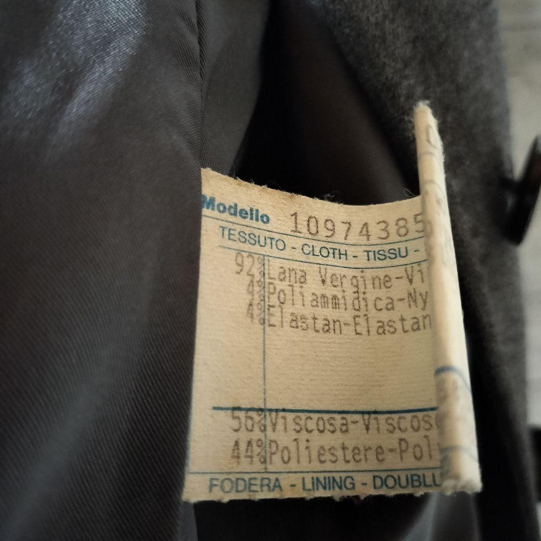 銀タグ マックスマーラ MaxMara ミドル丈テーラードジャケット ウール