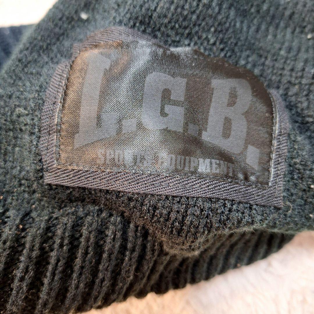 LGB ニット帽　激レア　yasu着用　ニットキャップ　キャスケット