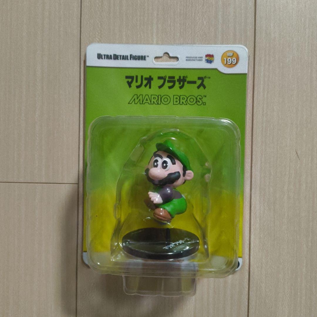 マリオ　ブラザーズ　ルイージ　UDF フィギュア　ソフビ