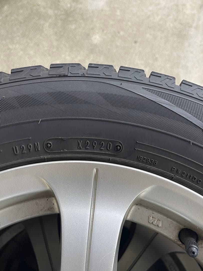 たけ スタッドレスタイヤホイール 15インチ PCD100 5穴