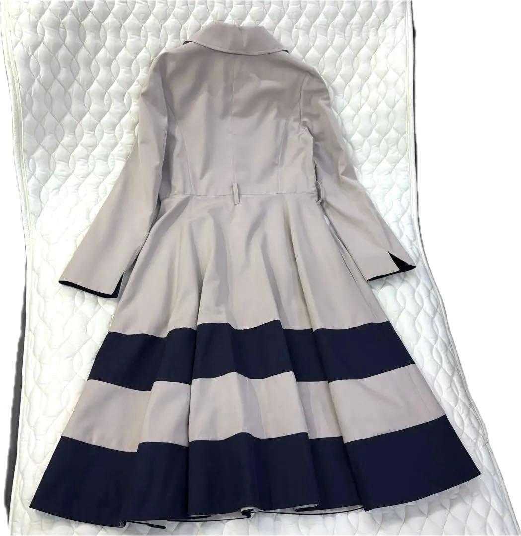 FENNEL フェンネル ロングコート ワンピース風 38 ヤマダヤ