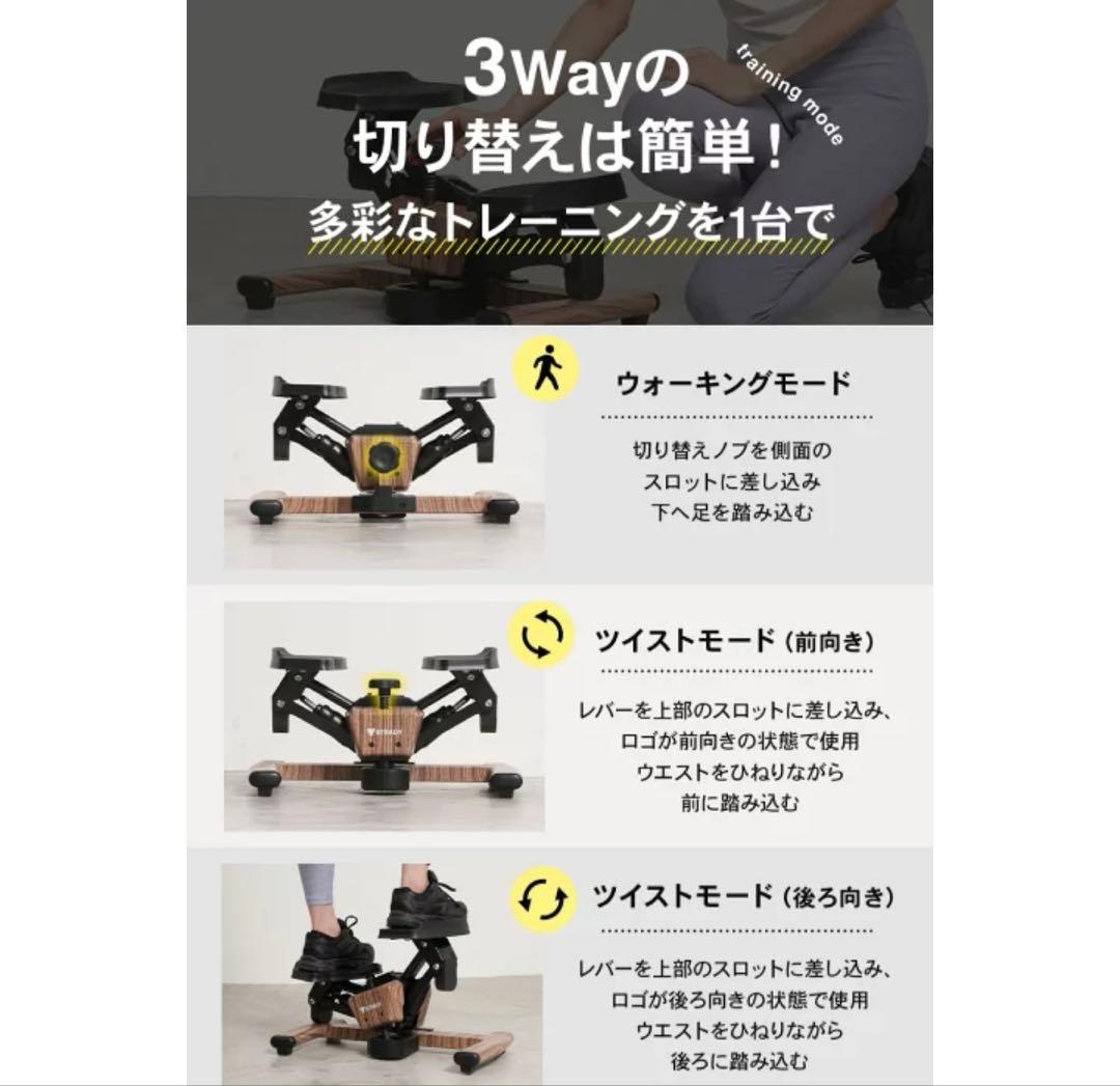 STEADY ツイストステッパー 3Way