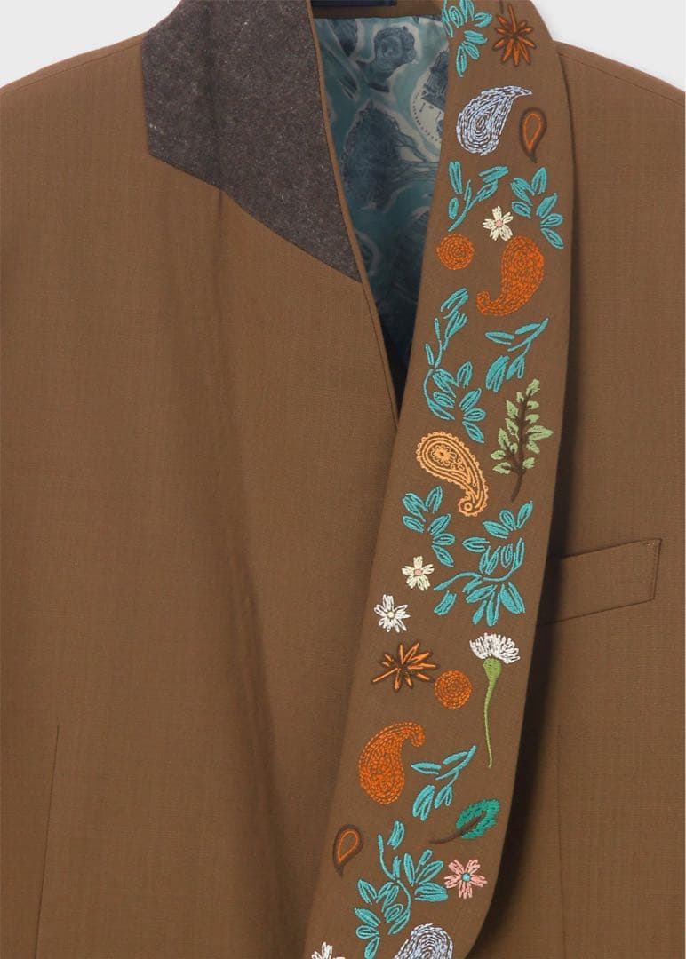 【値下げ】【定価15万】paulsmith25SS 刺繍ジャケット