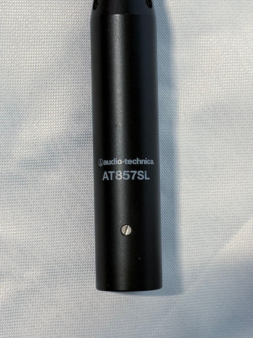 AT857SL グースネックマイク　新品風防　ベーススタンドおまけ付き