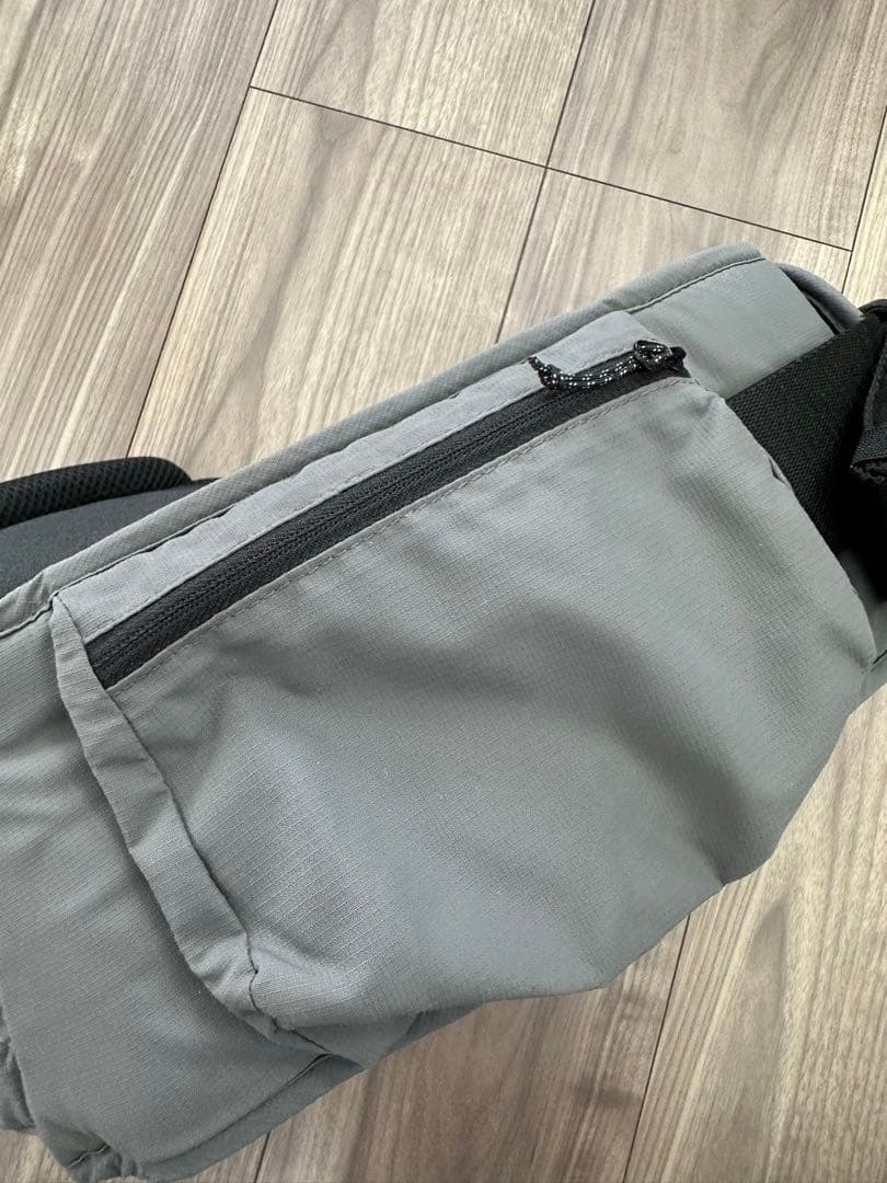 ポルバン ヒップシート シングルショルダー セット 抱っこ紐 グレー 美品