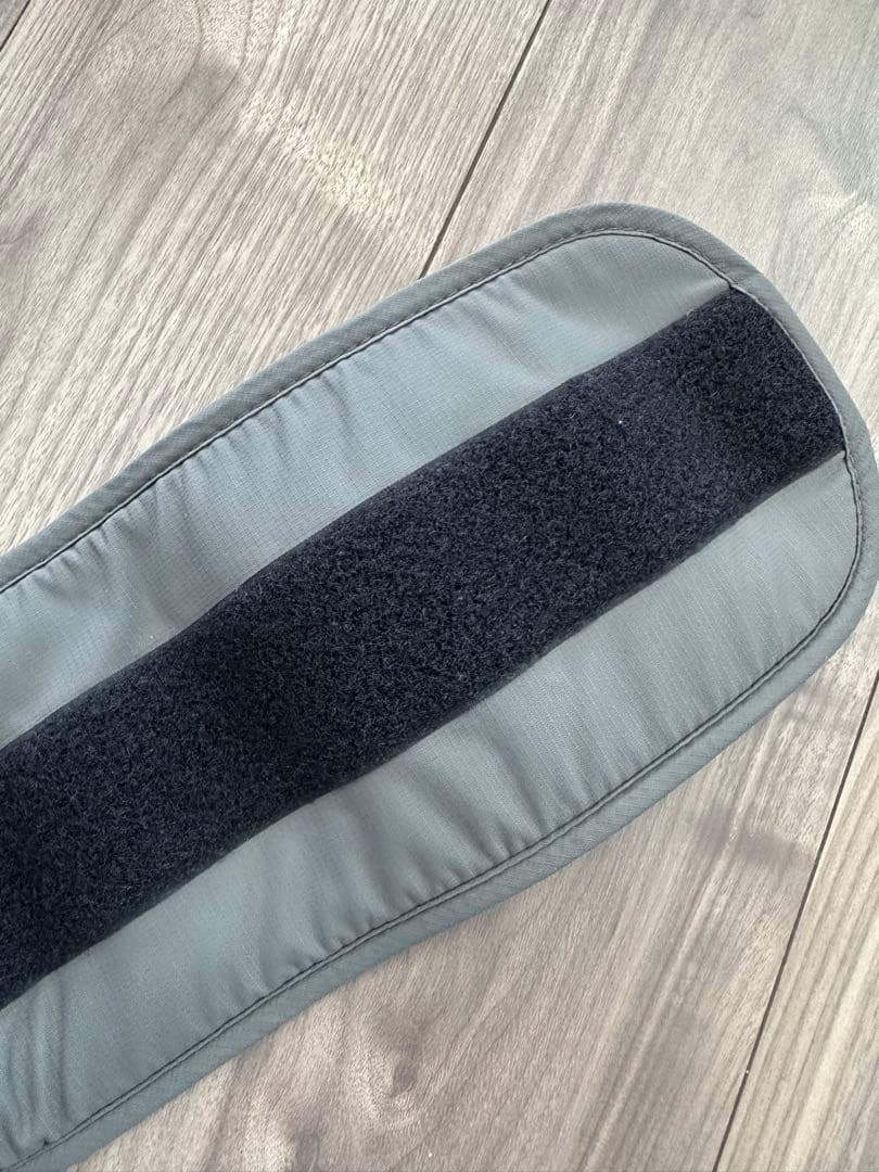 ポルバン ヒップシート シングルショルダー セット 抱っこ紐 グレー 美品