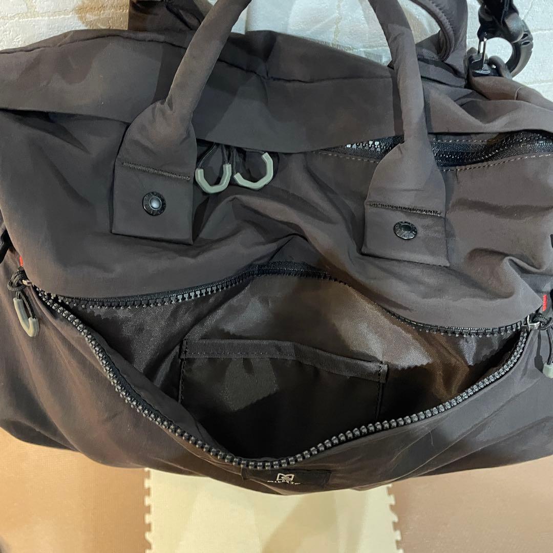【美品】MILESTO ミレスト TROT トロット ボストンバッグ ブラウン