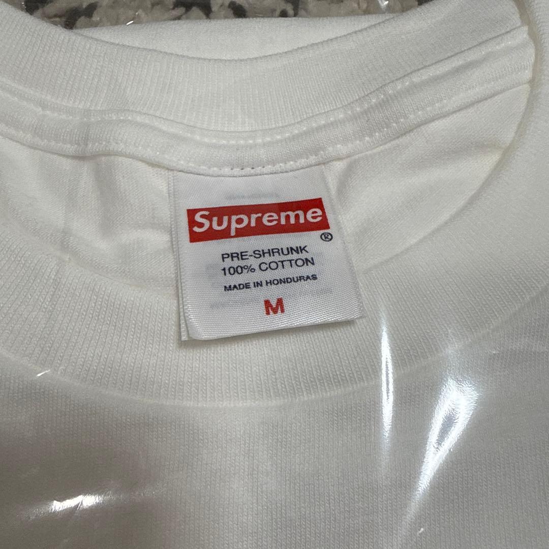 Supreme Arabic Box Logo White Mサイズ