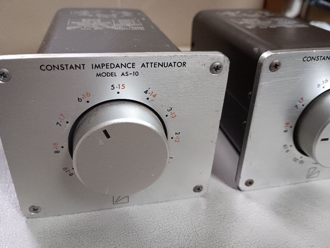 constantimpedance attenuator as-10ラックスマン