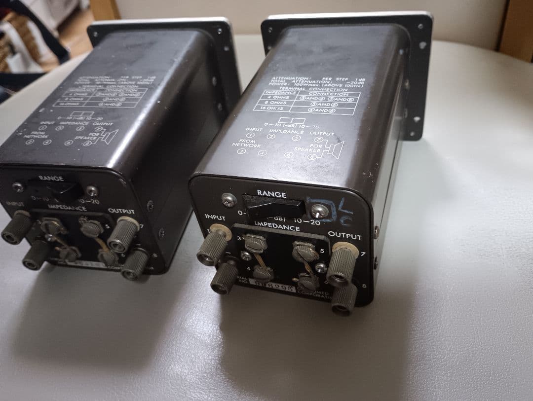 constantimpedance attenuator as-10ラックスマン