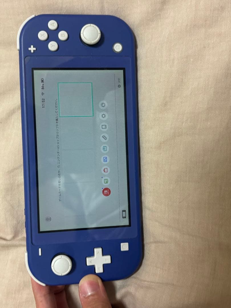 Nintendo Switch lite ブルー　ジャンク品
