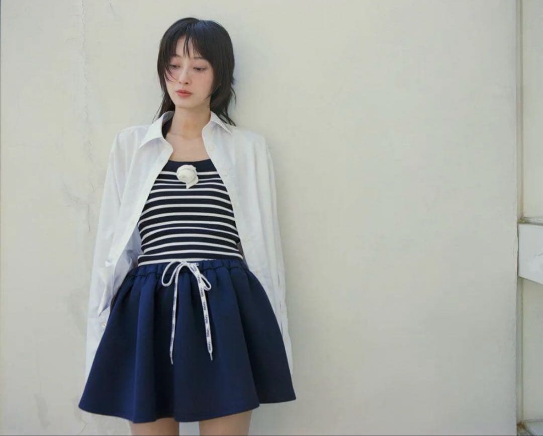 トップス Bibiy. ROSETTE TANK TOP