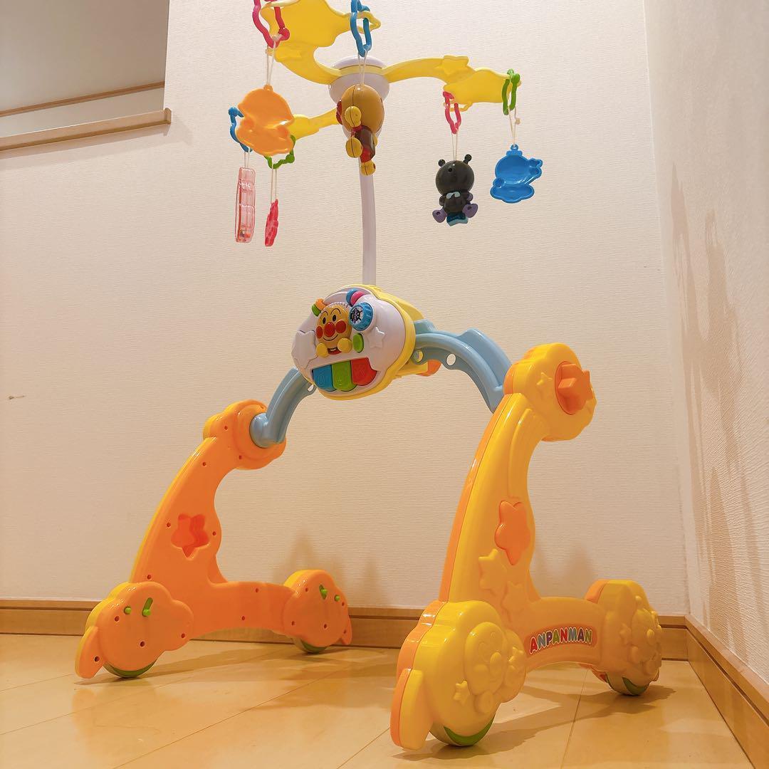 【極美品】 アンパンマン 8way ウォーカーまでへんしん！よくばりメリー
