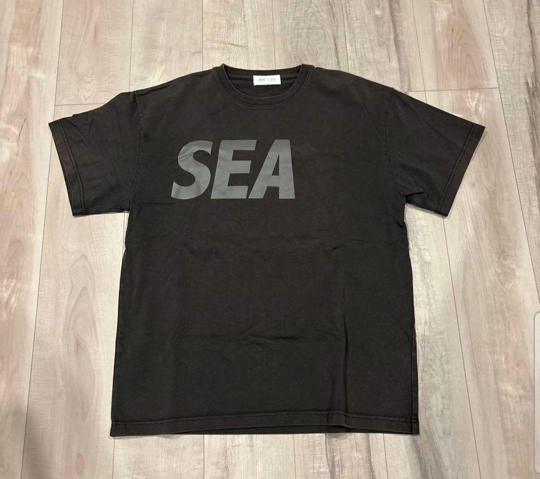 WIND AND SEA L Tee グレー　シグネチャー