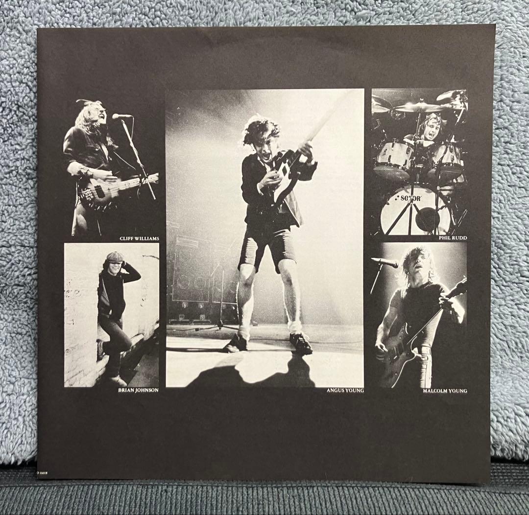 AC/DC - Back in Black 国内オリジナル盤レコード
