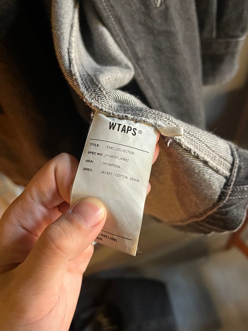wtaps w taps thompsonデニムコート