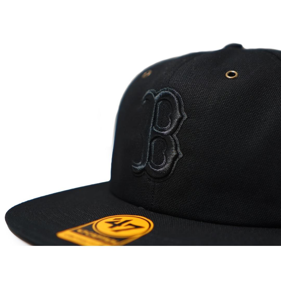 47×Carhartt★ボストン レッドソックス ブラック CAPTAIN