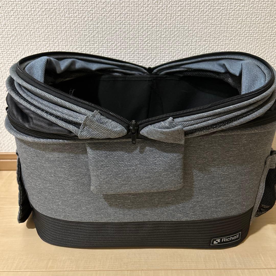 Richell ペットカート ミニモ グレー