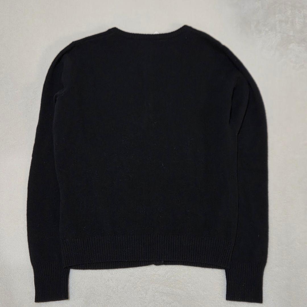 【タグ付き】バーバリー ブルーレーベル 38 羊毛×カシミヤ混 カーディガン
