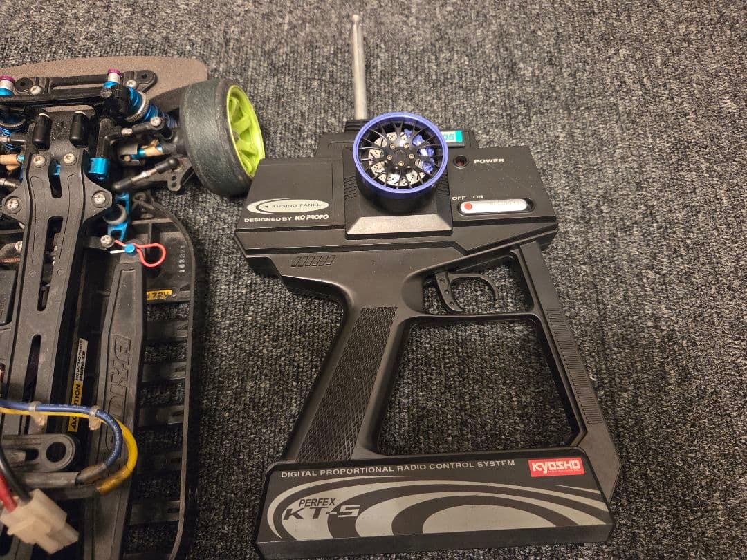 TAMIYA シャーシ 京商 KYOSHO プロポ PERFEX KT-5セット