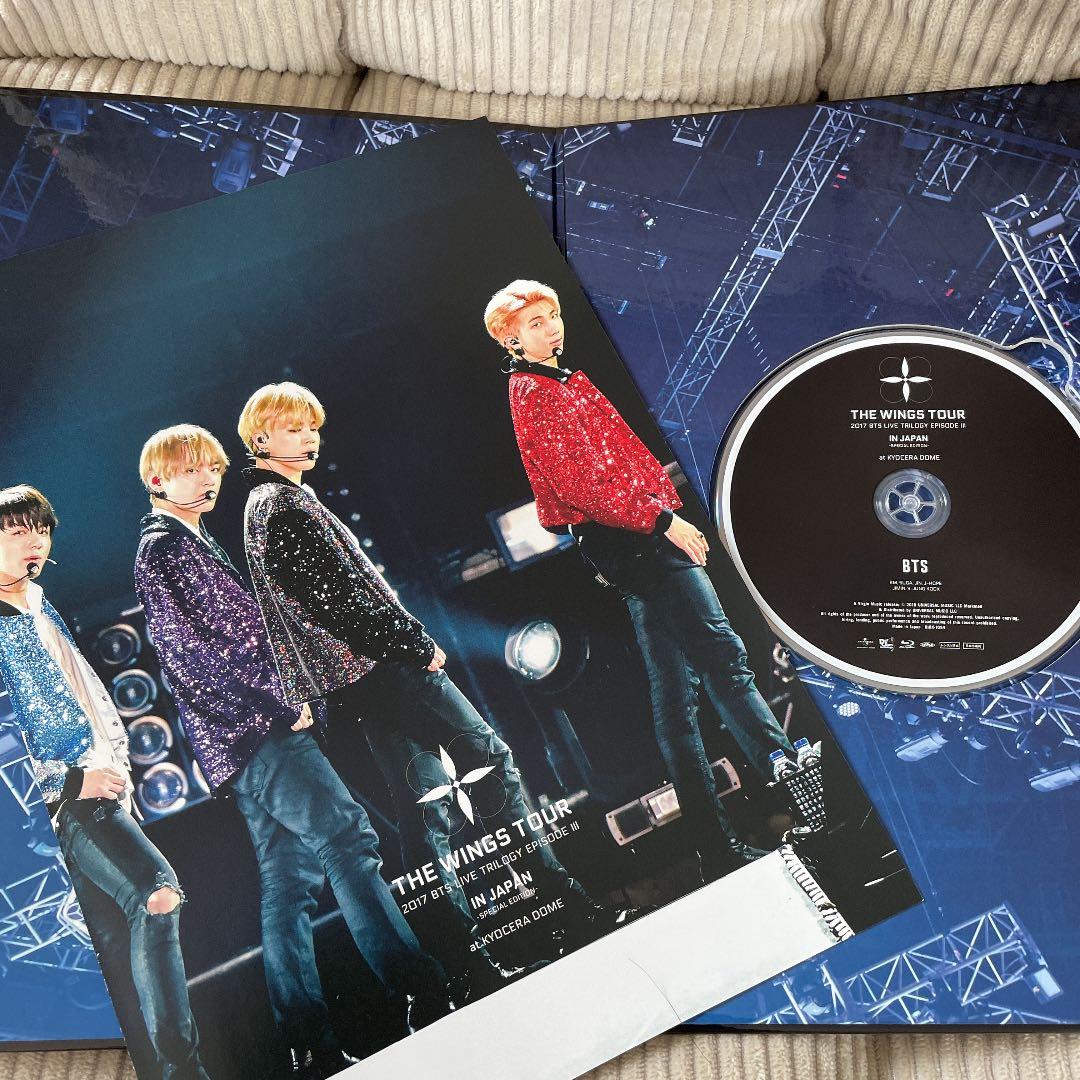 BTS WINGSTOUR ライブBluRay 京セラドーム公演 初回限定盤