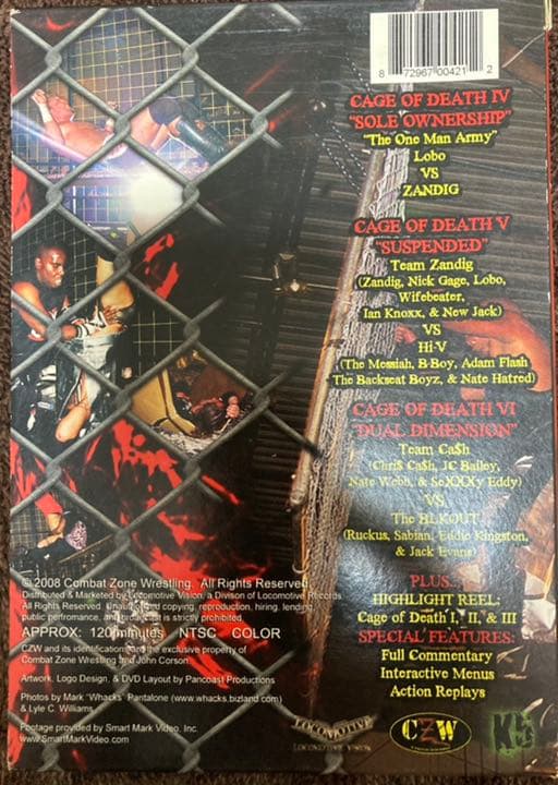 スポーツ・フィットネス CZW ULTRAVIOLENT Cage fighting