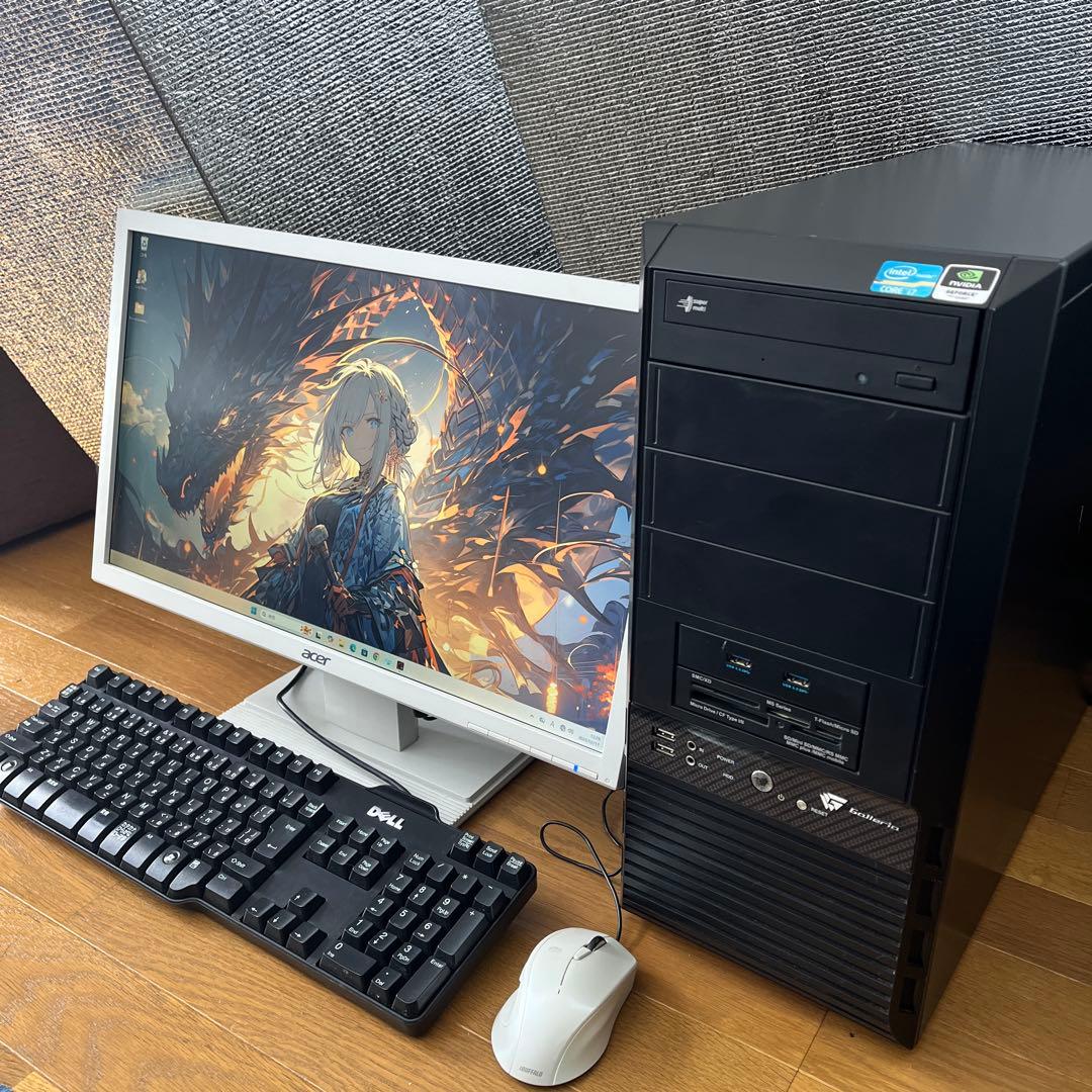 i7搭載★激安ライトゲーミングPCセット45