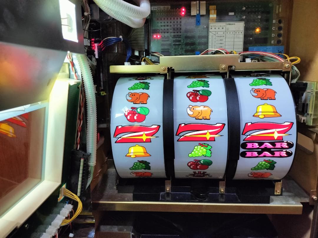 【パチスロ実機】北電子★ハイパージャグラーV【オートプレイ付不要機付】