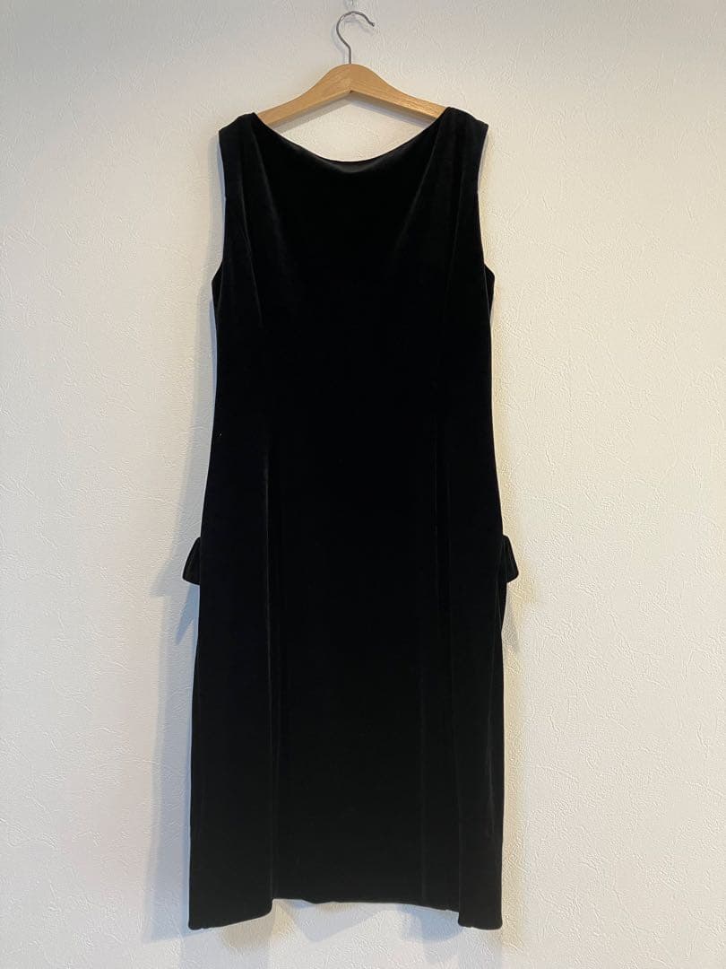 VELOUR NOIR by FOXEY New York／ベロアワンピ