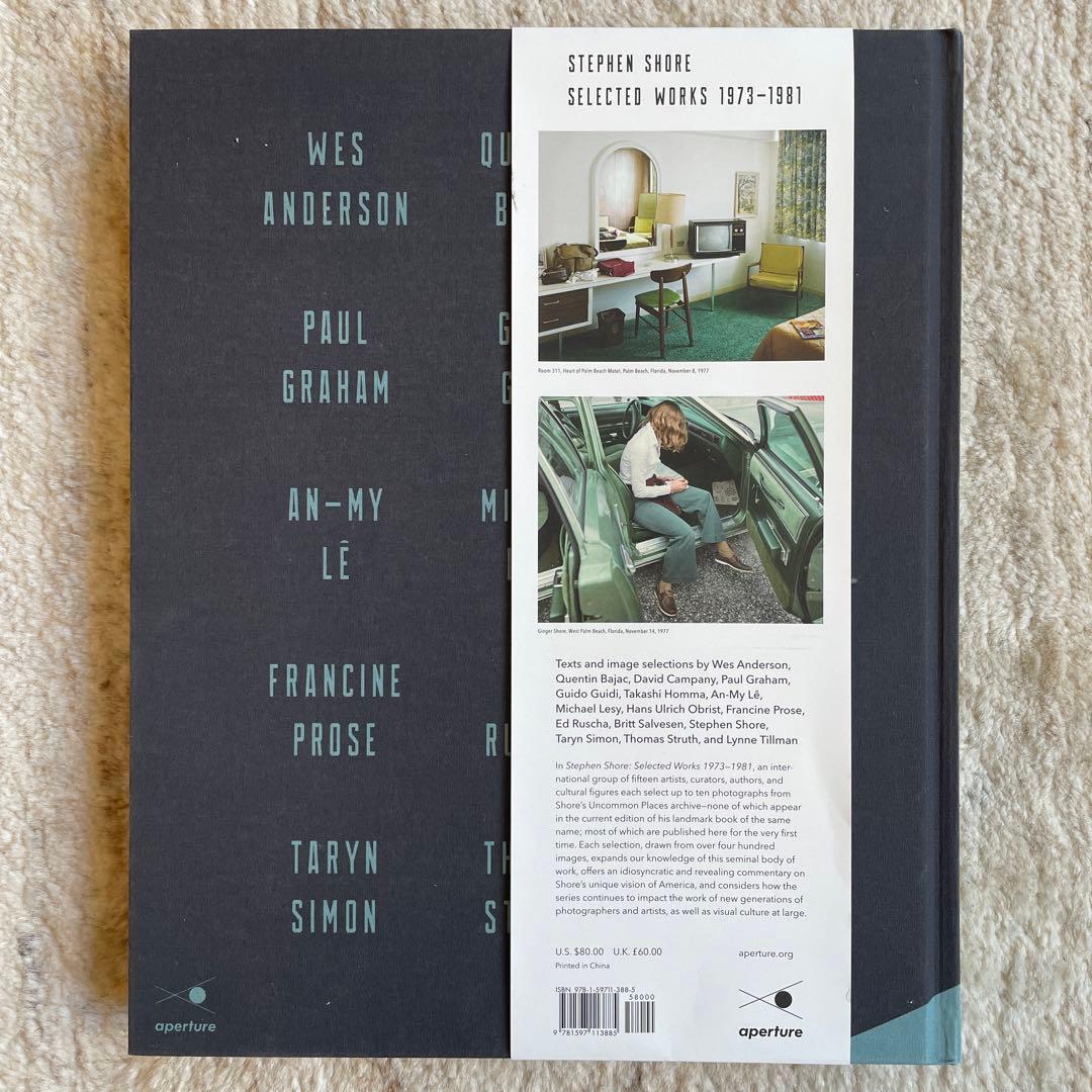 洋書 Stephen Shore Selected Works 1973-1981