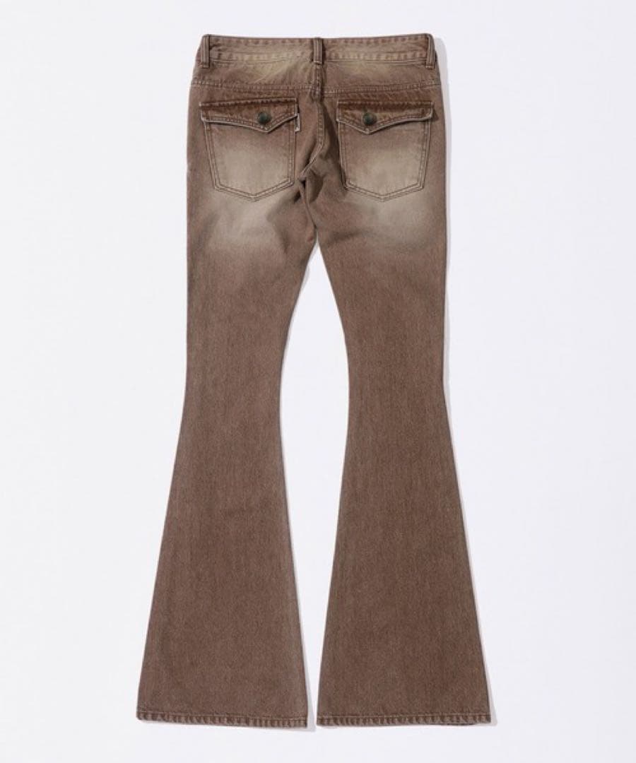 パンツ sculptor Whiskered Bootcut Denim