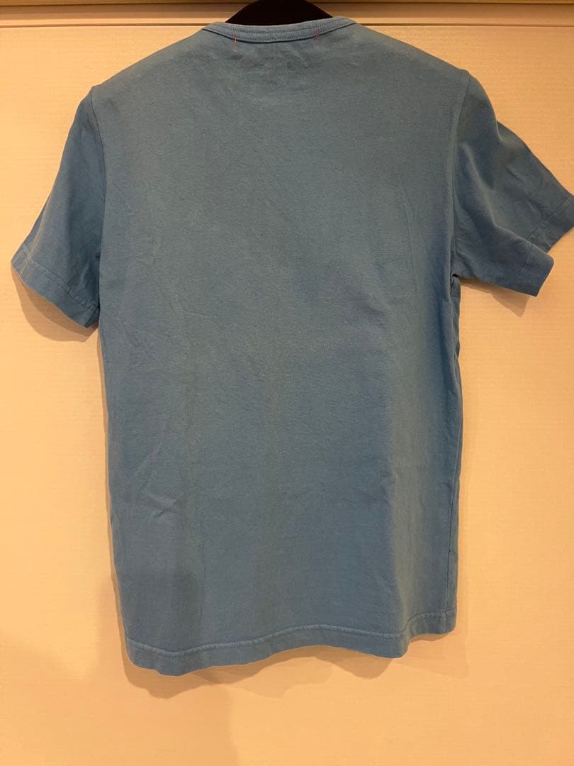 junya watanabe man 04ss アナーキーtシャツ　青レディース