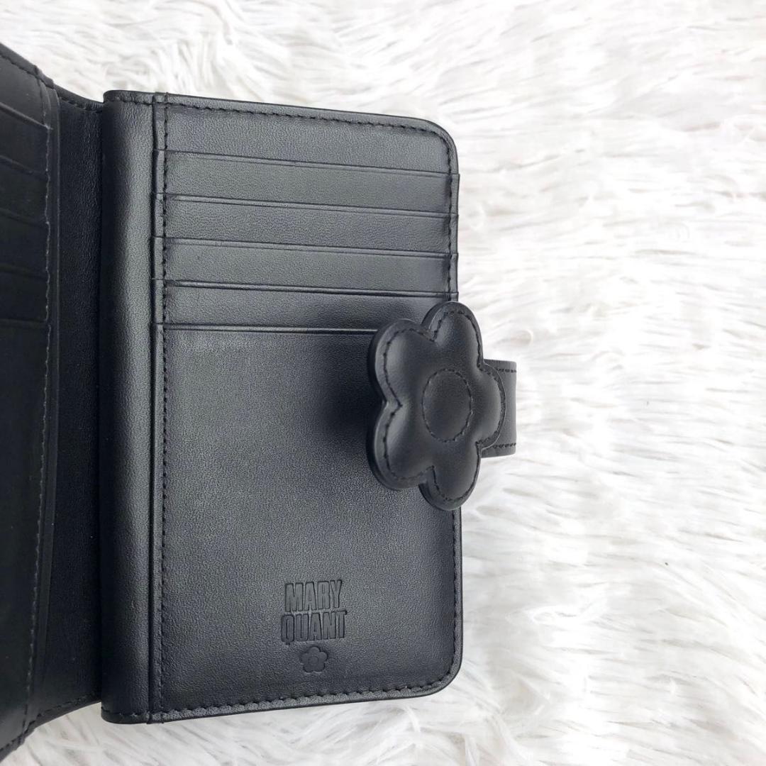 財布 レディース ブランド 二つ折り MARY QUANT マリークワント