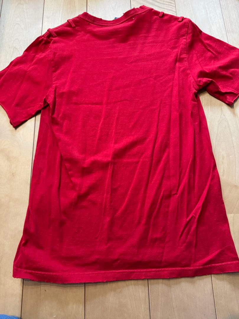 Number (N)ine プリントTシャツ サイズ2 赤