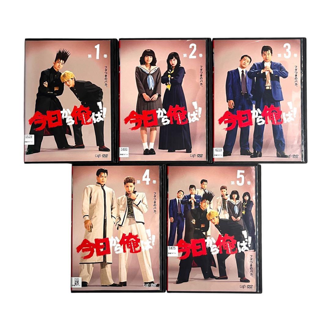 新品ケースDVD 「今日から俺は!!」 全7巻 賀来賢人 橋本環奈 伊藤健太郎