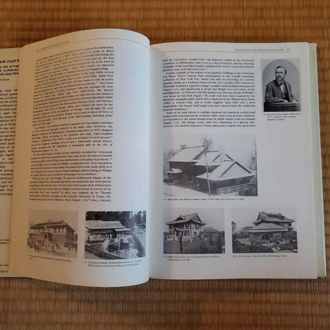 フランク ロイド ライトと日本文化　原書(英語)、日本語版 2冊セット