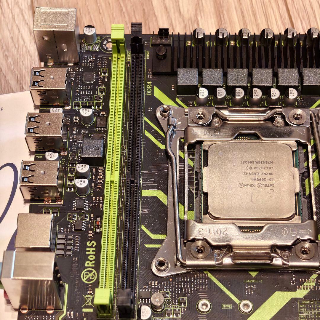マザボ セット　X99マザー+e5 2690v4