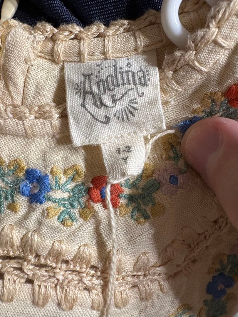 ワンピース Apolina Patsy Dress - Milk 1-2y