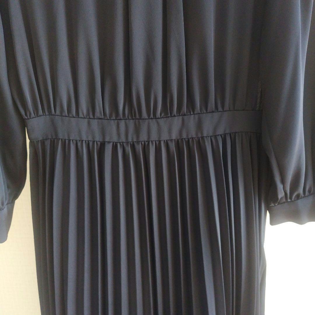 【未使用、タグ付き】OPAQUE.CLIP ワンピース 紺 セレモニーワンピース