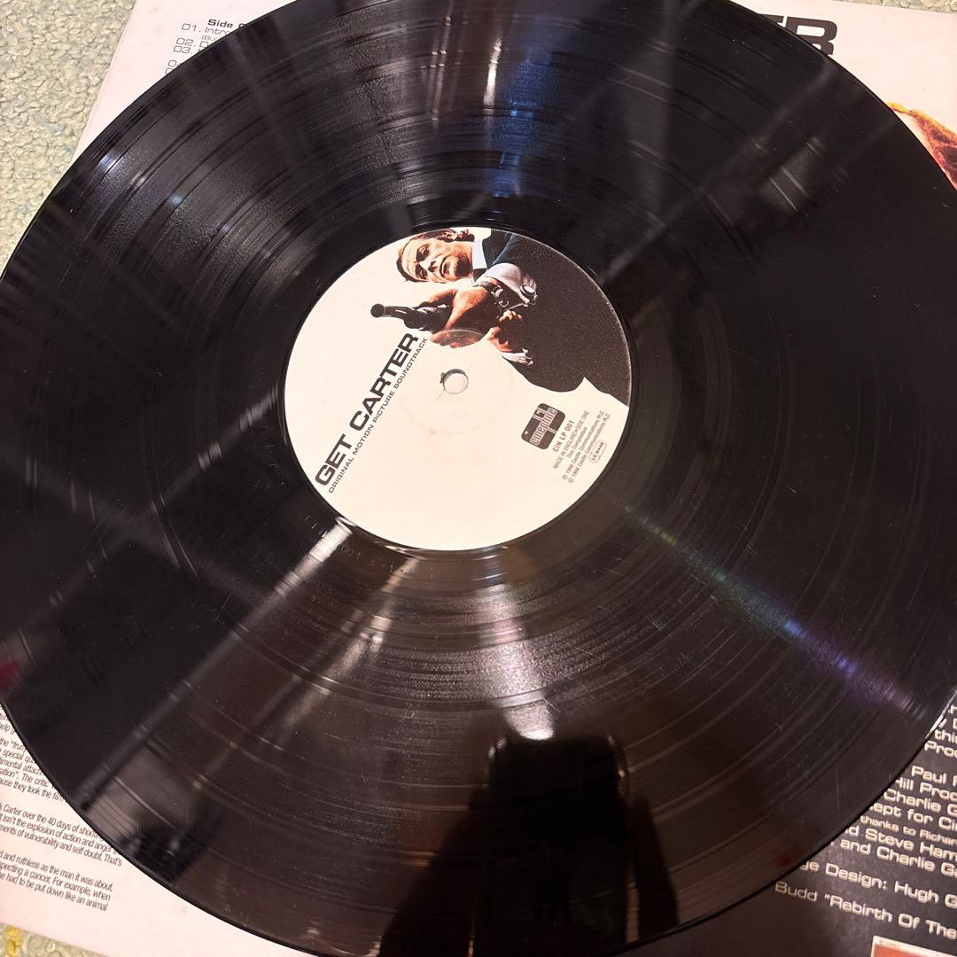 GET CARTER オリジナルサウンドトラック レコード