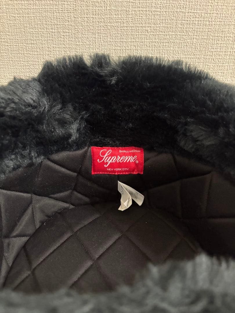 帽子 S/M Supreme Ushanka Hat 25FW Black
