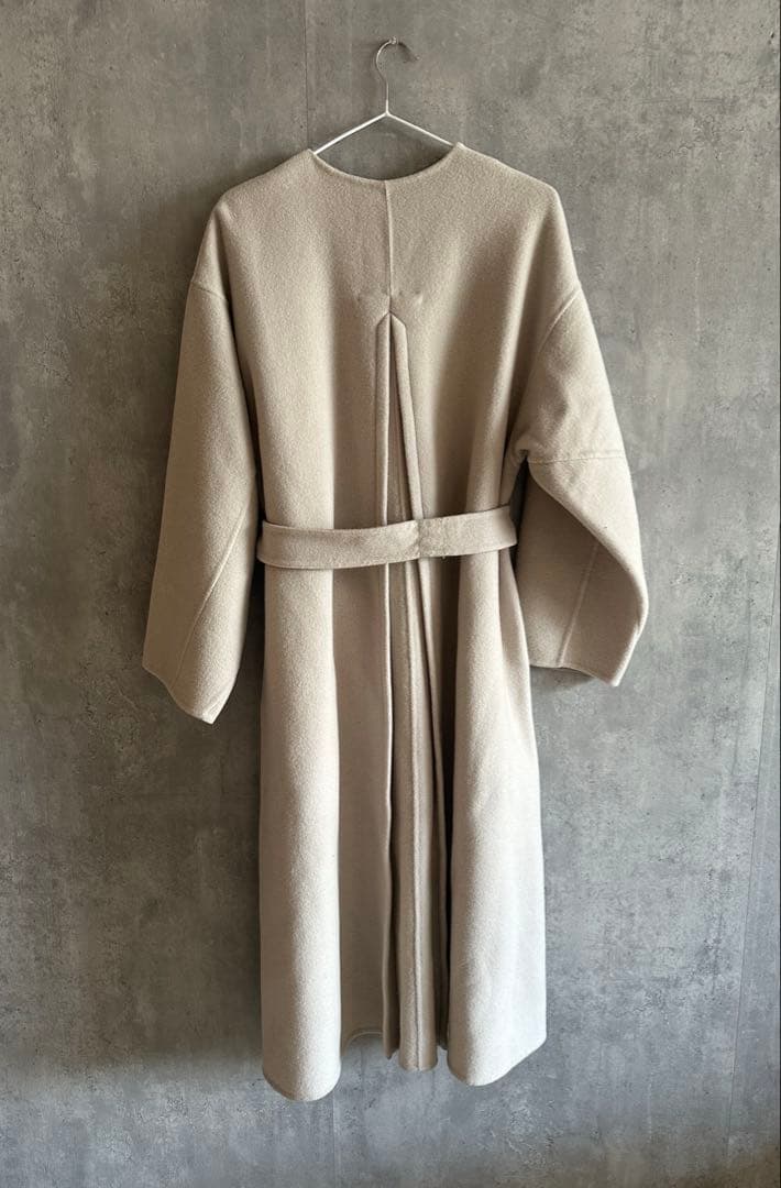 【完売品】FRAY.I.Dフレイアイディー　カシミヤ混BALLIリバーコート