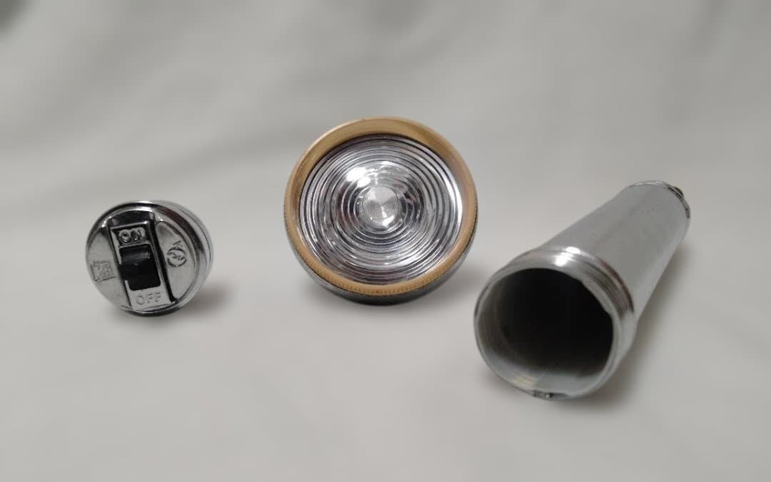 極美点灯品◆ナショナル 探検ライト 単2×3 ランドナー ブリヂストン BS刻印